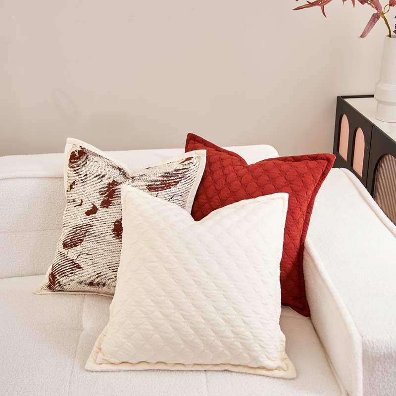 高級感漂う幾何学模様クッションカバー