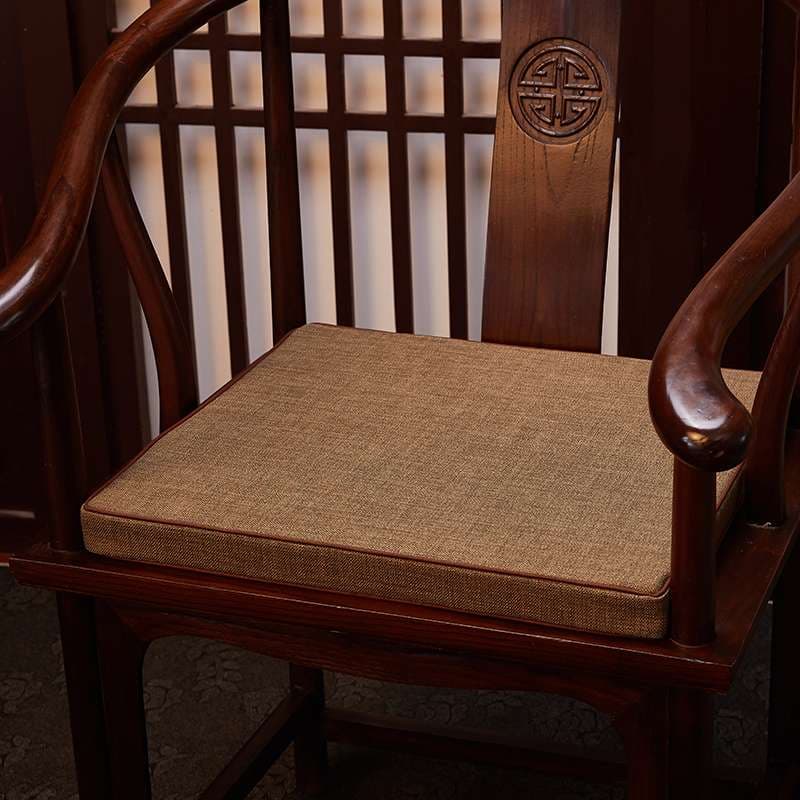 クッションカバー 伝統風格漂う座椅子クッション
