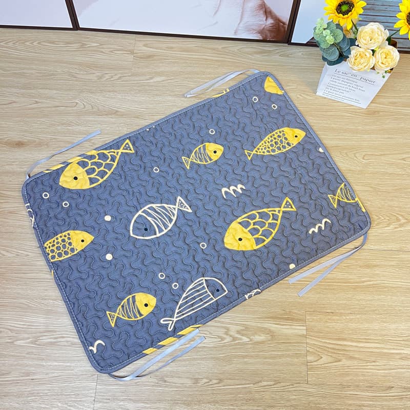 クッションカバー ふかふかキルティング長座クッション