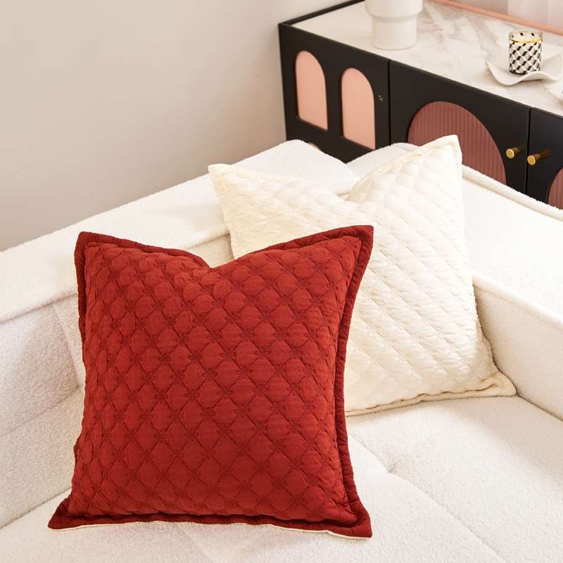 高級感漂う幾何学模様クッションカバー