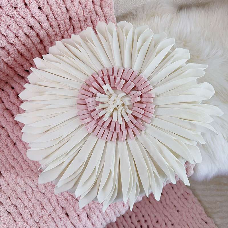 ロマンティック花柄クッションカバー